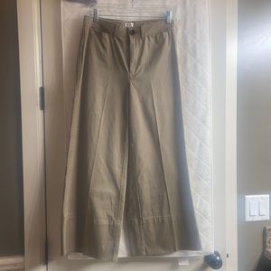 Maxwell Khaki Wide Leg Pant